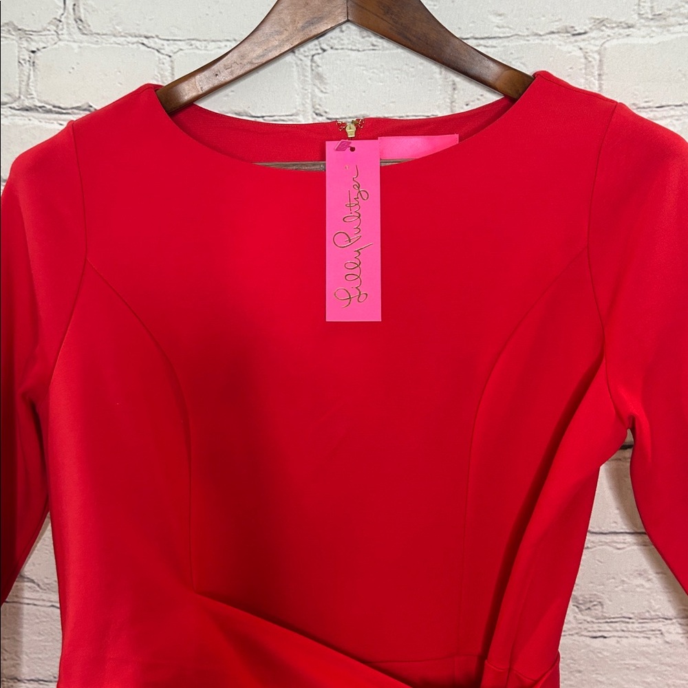 Lilly Pulitzer Tie-Waist Dress Size Medium Brand New W/Tags - Picture 4 of 10